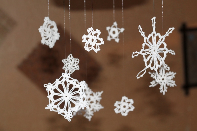 Мои снежинки)