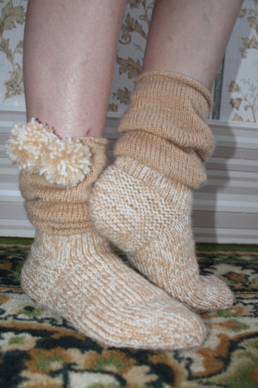 Связались носочки для себя любимой)