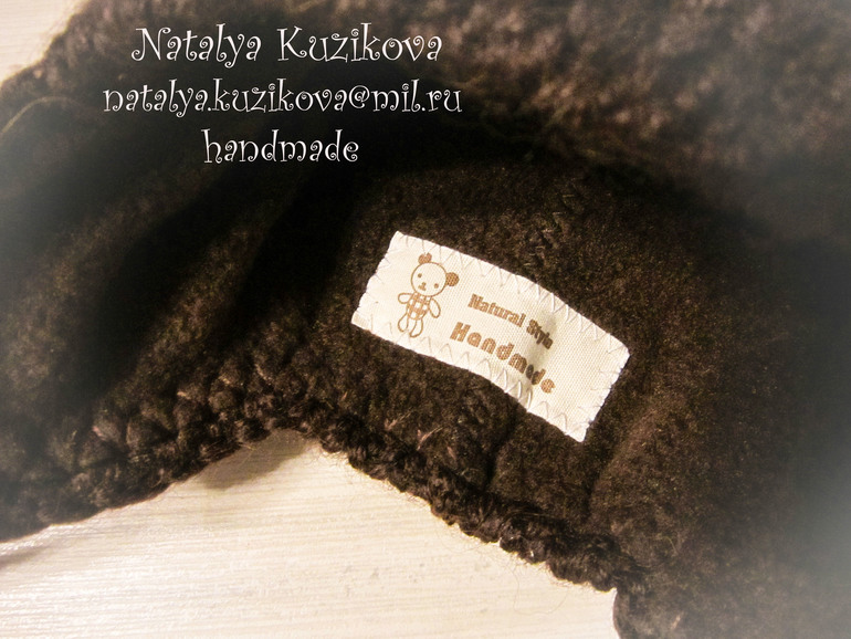 Зимняя шапочка "цветочная"