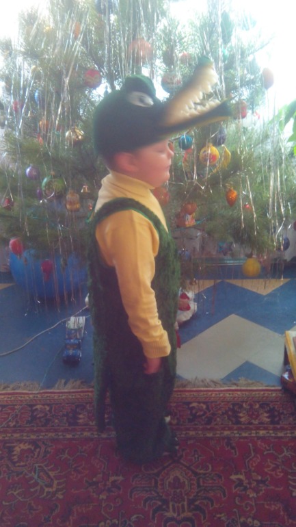 Костюм аллигатора