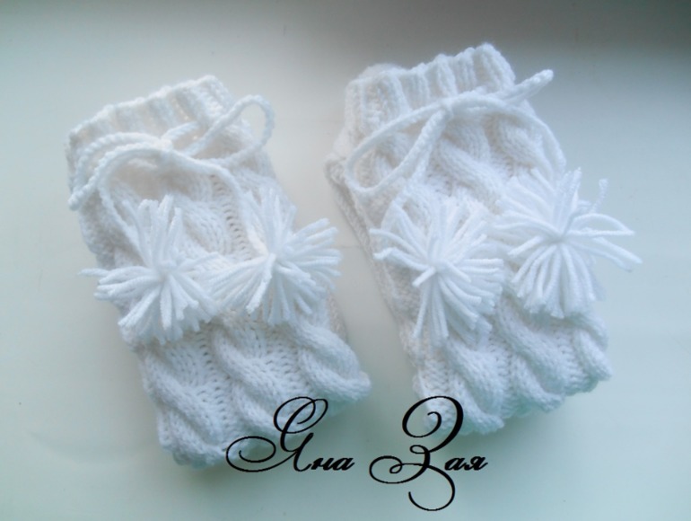 Белоснежные гольфики!