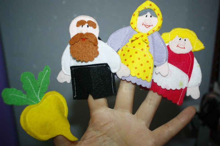 Игрушки своими руками.Фетровая еда.Пальчиковый театр