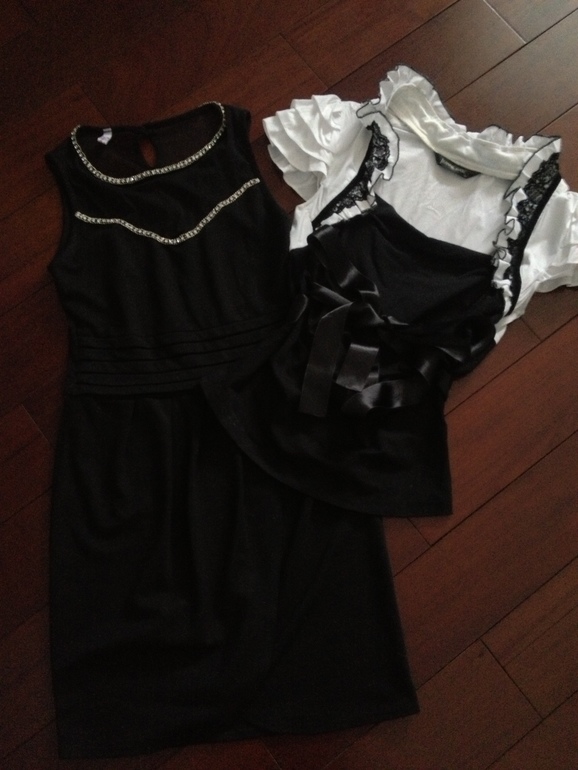 Красивое платье и блузка из магазина Gizia, 44-46,  2000 за все!!!!