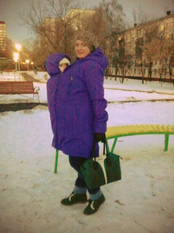Слингокуртка Love and Carry. Фотоотчет