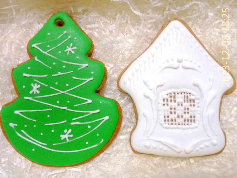 Композиция "С Новым Годом!" и новогодние имбирно-медовые прянички!