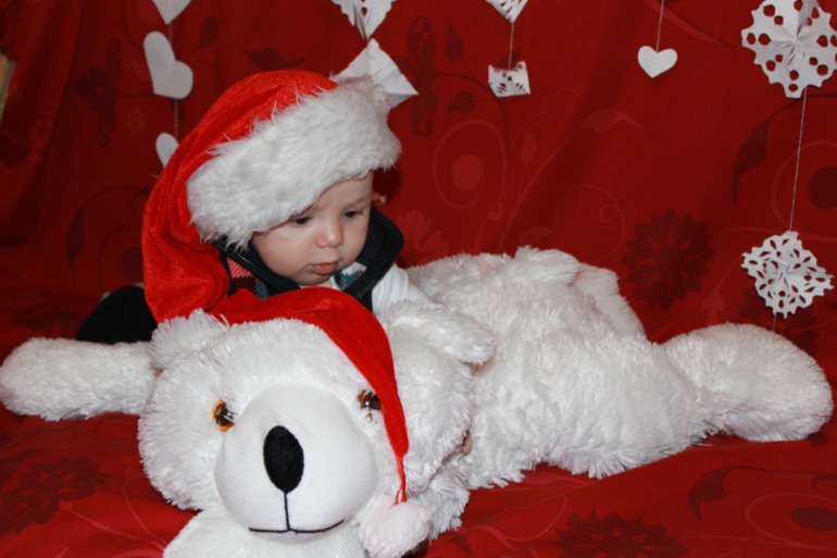 Немного новогоднего настроения) Наша домашняя фотосесия !