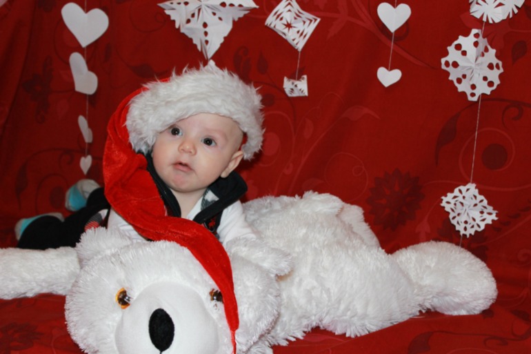 Немного новогоднего настроения) Наша домашняя фотосесия !