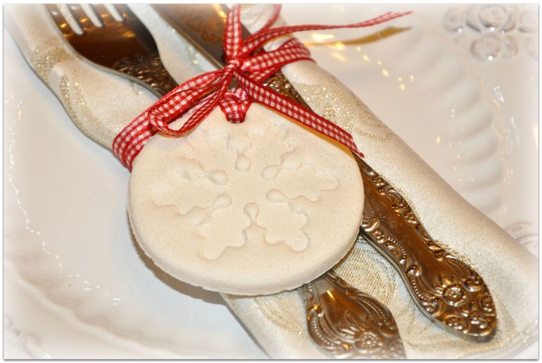 Новогодняя сервировка стола