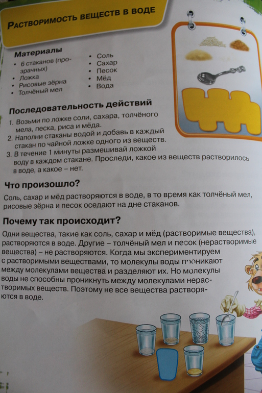 Первые научные опыты. Магнит и Вода