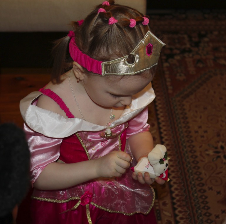 А к вам приходил дедушка Мороз?