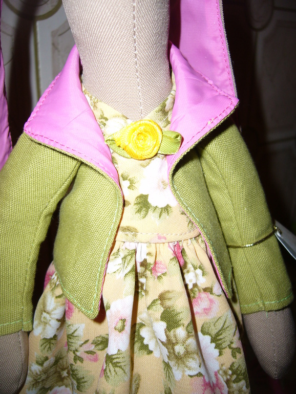 Зая с зонтиком.