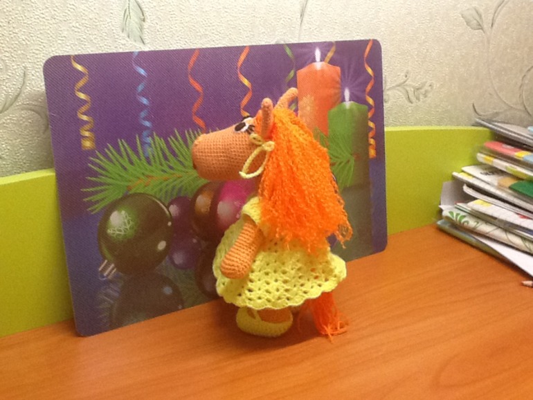 Готовимся к Новому Году! Лошадка Нюра!!!