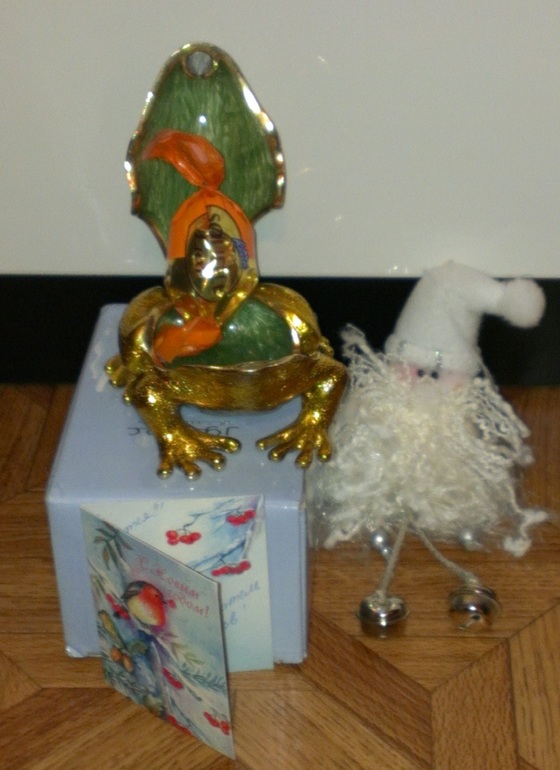 Вот и моя Снегурка добралась до меня!!!!!