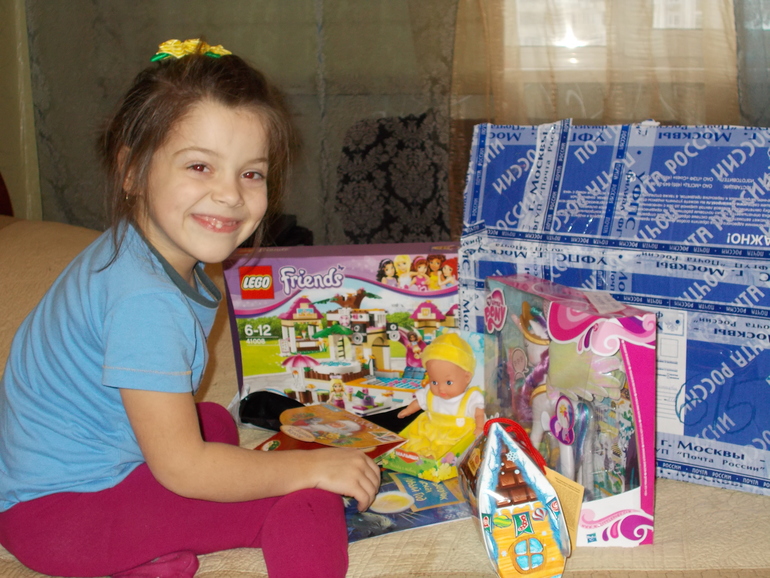 Девочки счастливы! Благодаря Вам! Спасибо Наталья Ч, Ольга и Андрюша