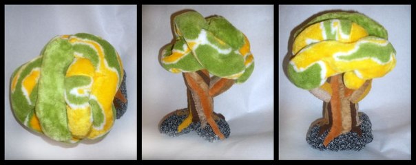 МК текстильное дерево