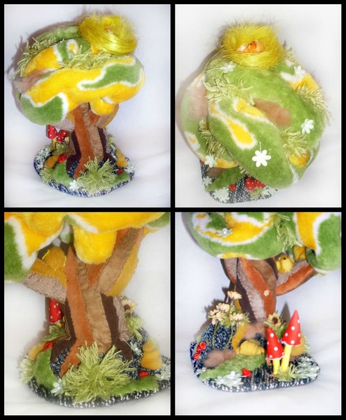 МК текстильное дерево