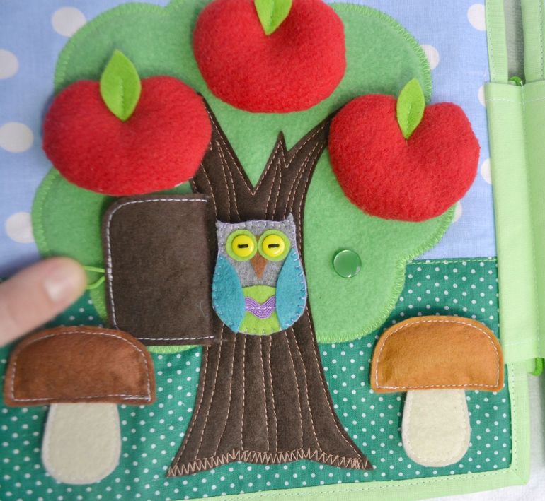 Именная развивающая книжечка)