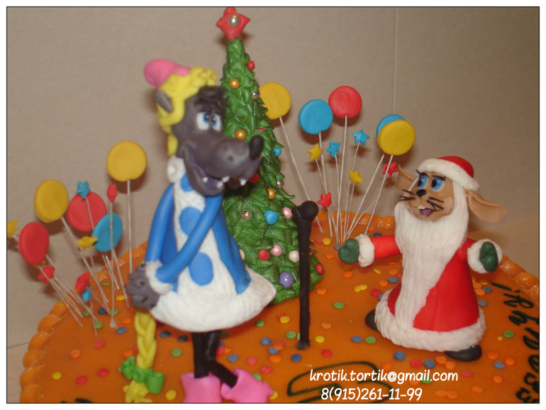 торт Ну погоди (Новогодний)