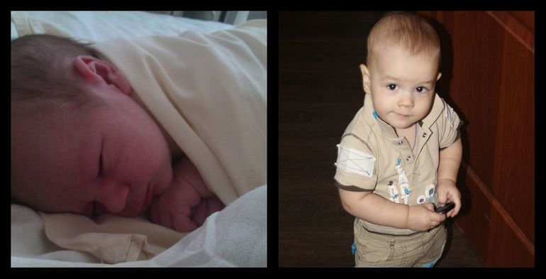 Нам сегодня годик!!!