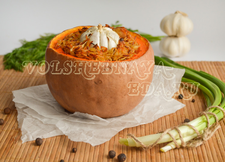 Плов с курицей и тыквой рецепт с пошагово Плов с курицей и тыквой рецепт с пошагово