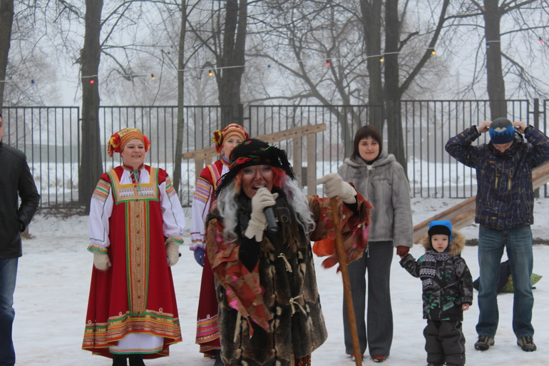 Новогодние забавы в Мелихово