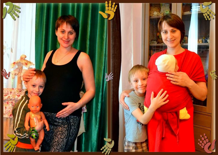 Наша кукла подросла