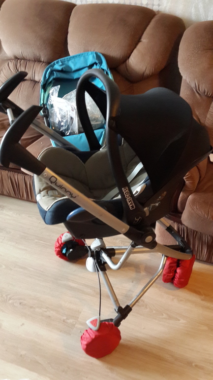 quinny zapp xtra blue stretch+автокресло 9500=
