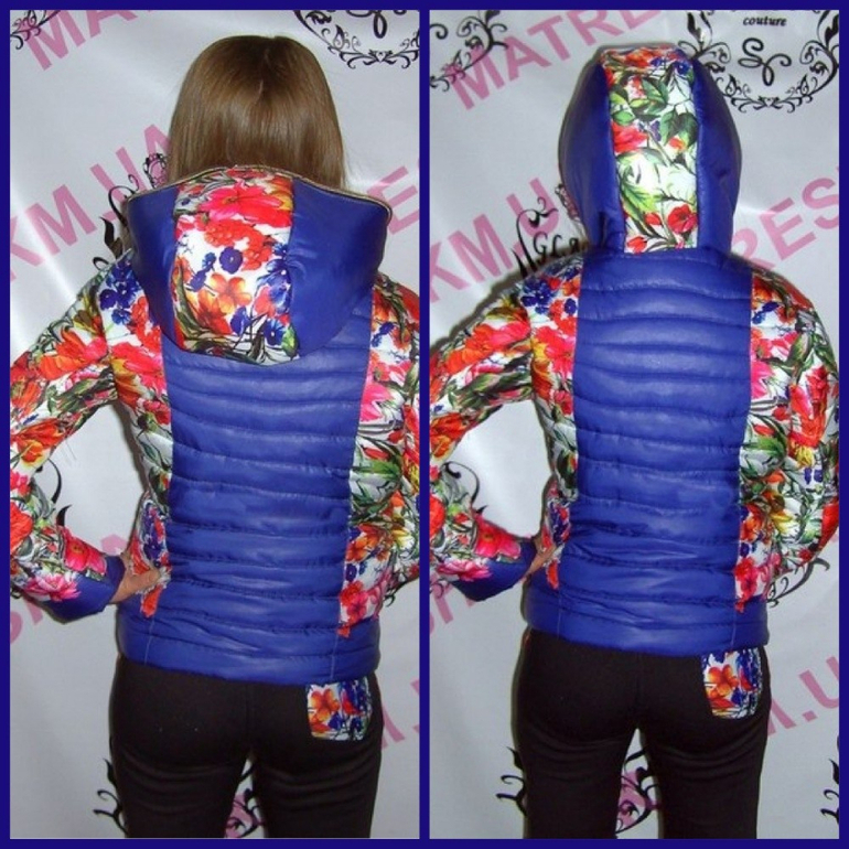 Костюм зимзний с принтом Moncler (Royal Cat)