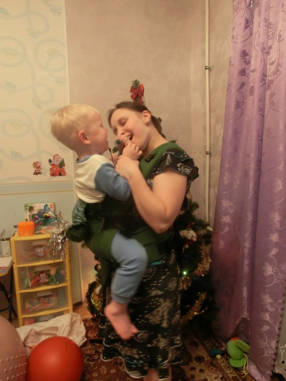 Дурачимся или 16 кг в эрго