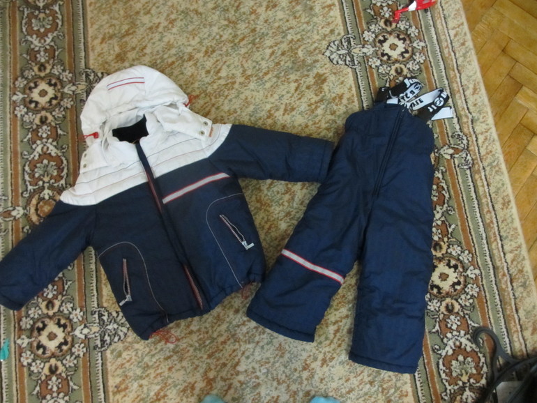 Комплект зимний на овчине р 86