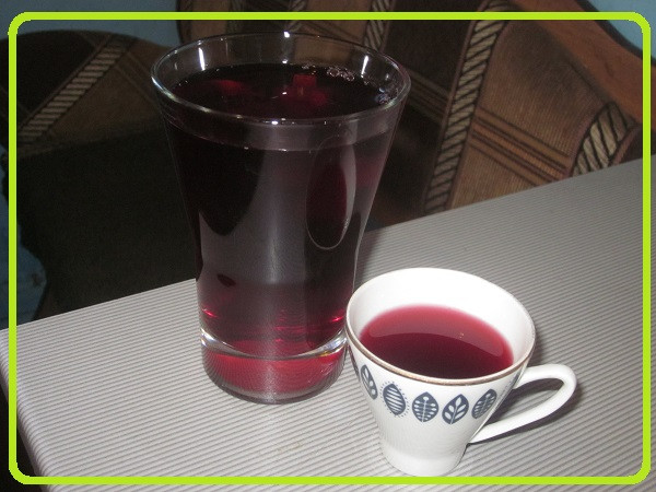 Компот из черники.