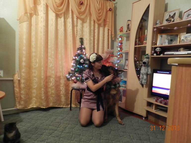 вот и встретили новый 2014 год!