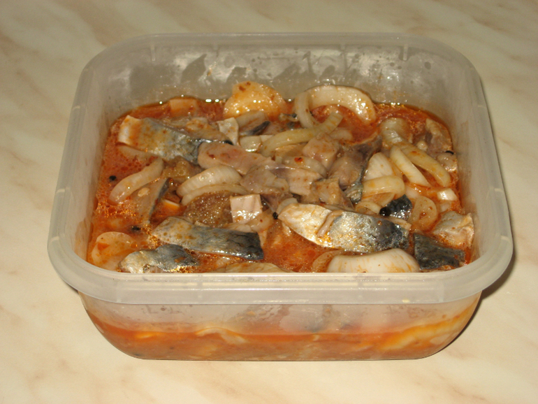 Сельдь по-корейски.