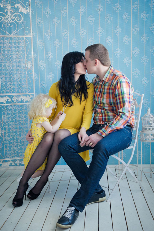 Наша фотосессия на 30-й недельке