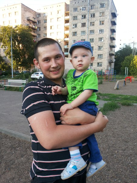 наша прогулка с папой