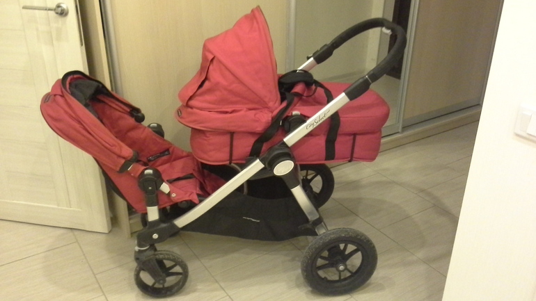 Baby Jogger City Select Double (для погодок). Мск.
