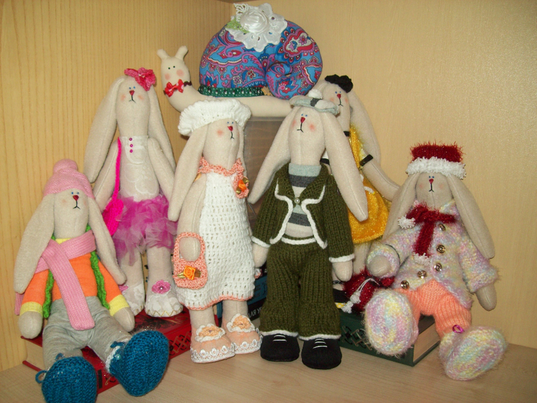 Мои новые зайки!!!!
