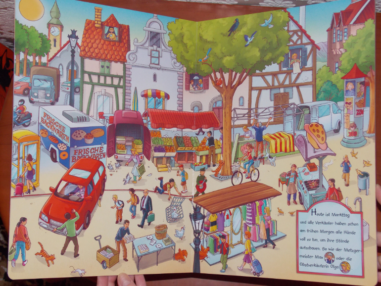 Развороты Ein Tag auf dem Markt by Petra Fohrmann