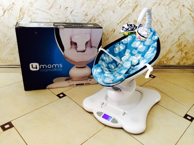 Качели-шезлог 4moms MamaRoo (практич. новые) 6500