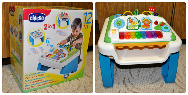 Б/у Музыкальный игровой столик Chicco Modo, 2500 руб.