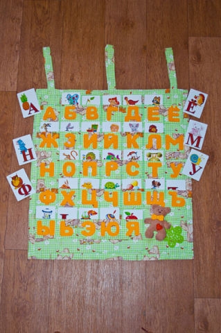 Панно "АЗБУКА" для малышей