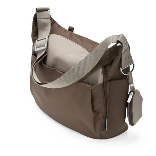 Stokke сумка для мамы коричневая и неви. Новые