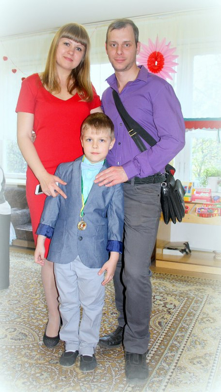 Мой любимый выпускник и почти первоклассник 2014...