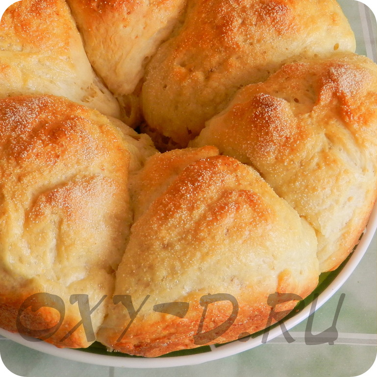 Хлеб с брынзой и творогом