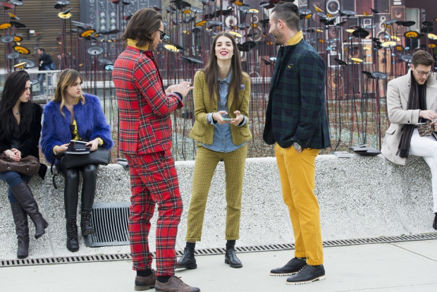 Женские образы на Pitti Uomo 2014