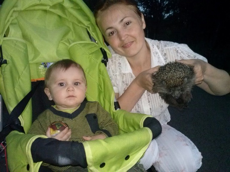 Погуляли мы сегодня в парке.