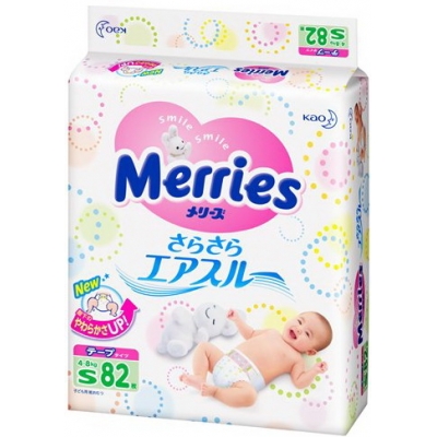 В чем разница в подгузниках Merries?
