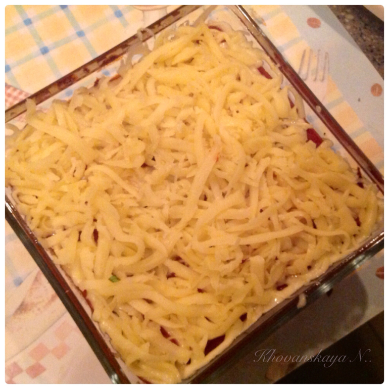 Vegetable cannelloni