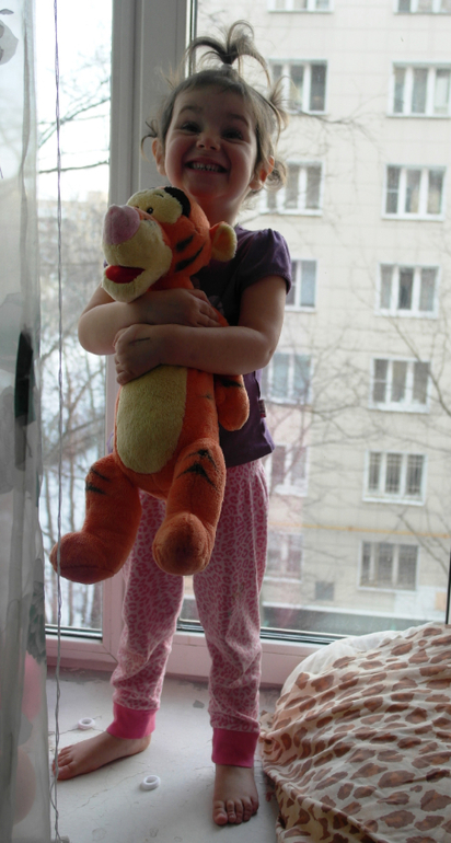 У Евы 5 косичек +)))
