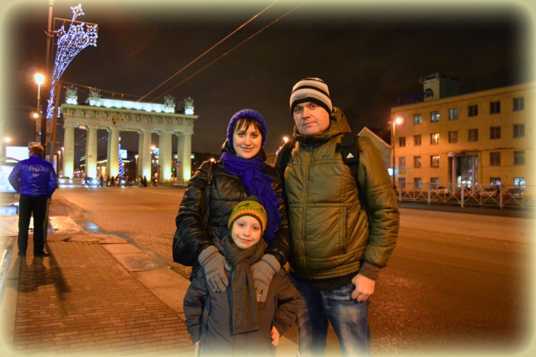 Короткие новогодние деньки в Петербурге